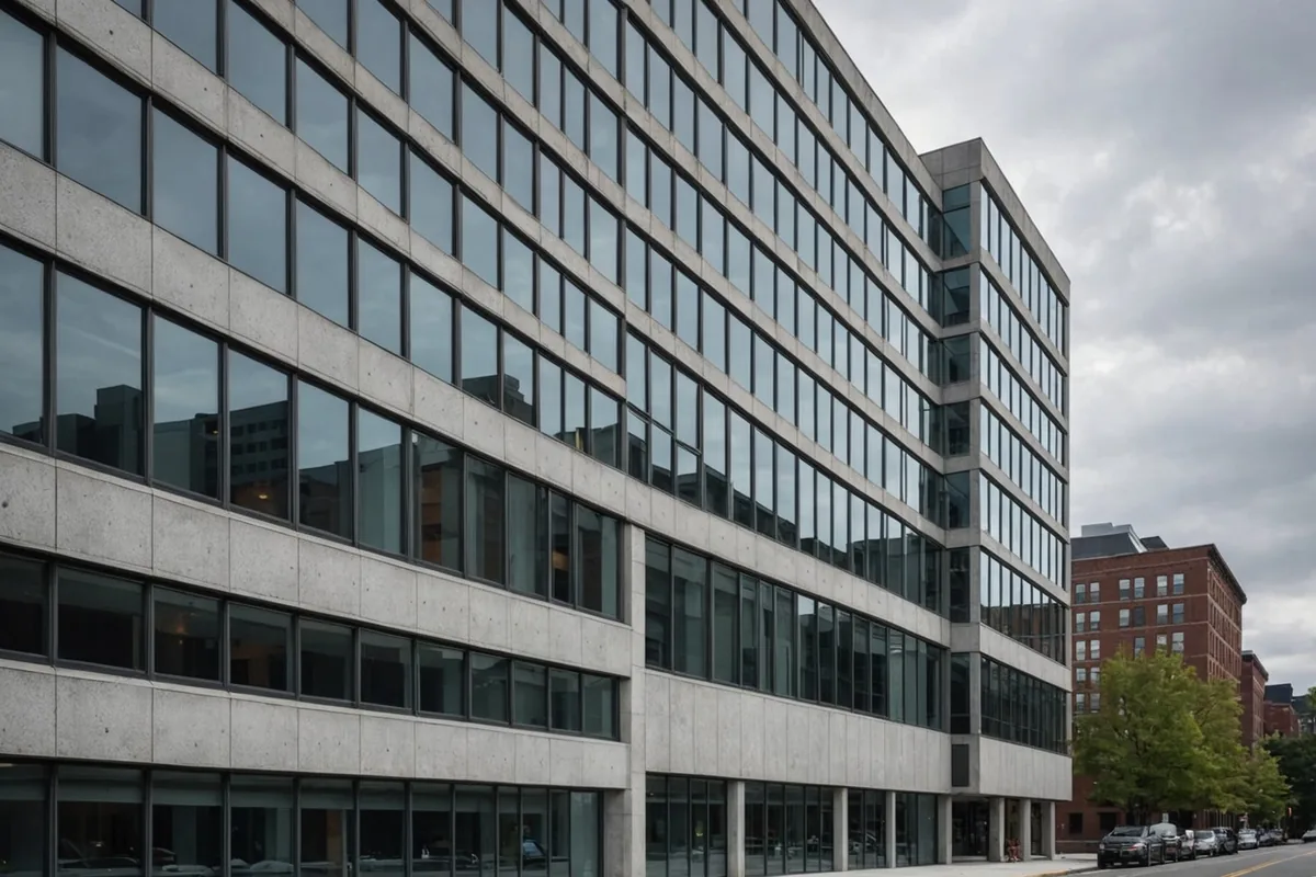 Hartford Connecticut office building exterior, 100 Pearl Street
